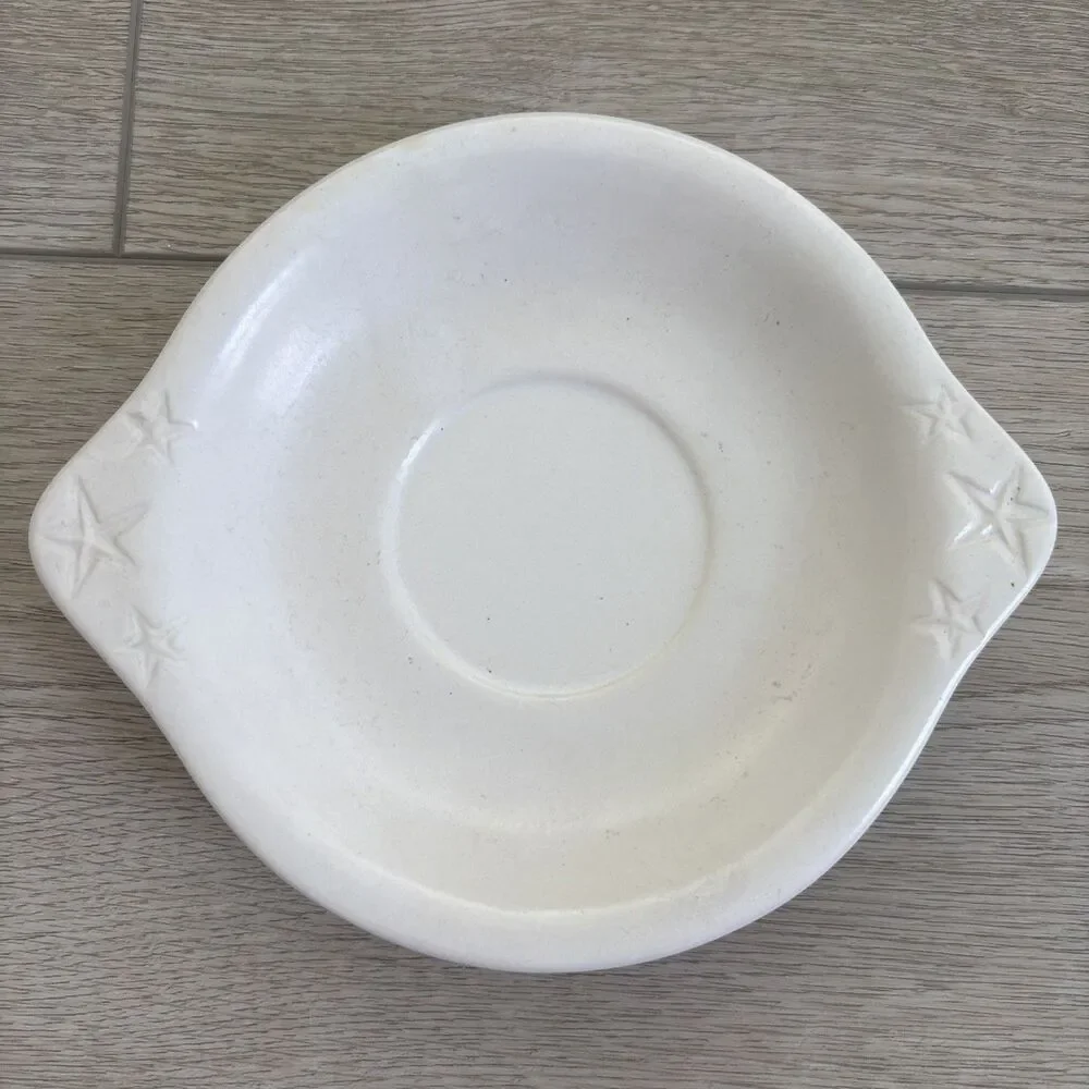 Vintage Hull USA pottery pitcher saucer F92 Cottage Granny Americana Retro Glaze